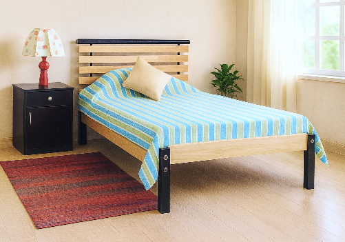 Single Bed, Mattress and Bedside Table Combo